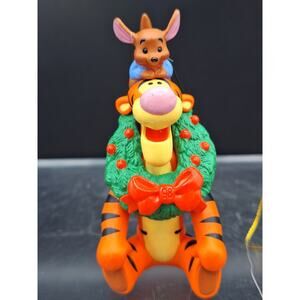 Hallmark Bouncy Babysitter Tigger Rue Winnie the Pooh Christmas Holiday Ornament